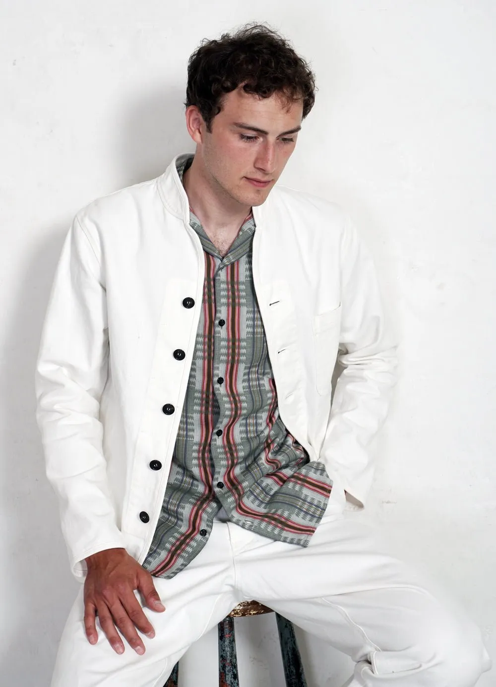 ERLING | Casual Work Jacket | Off White