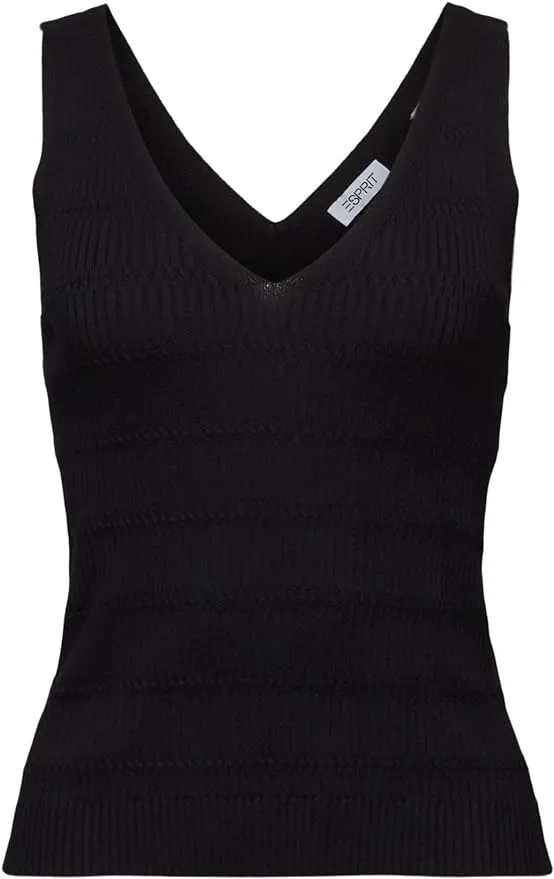 Esprit Cotton Tank | Black