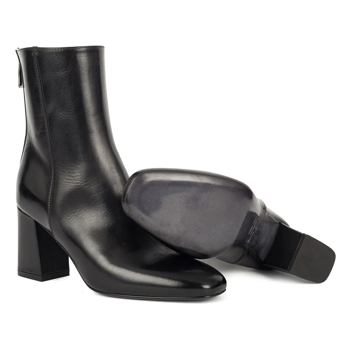 EVA 82007 <br>Black ankle boots