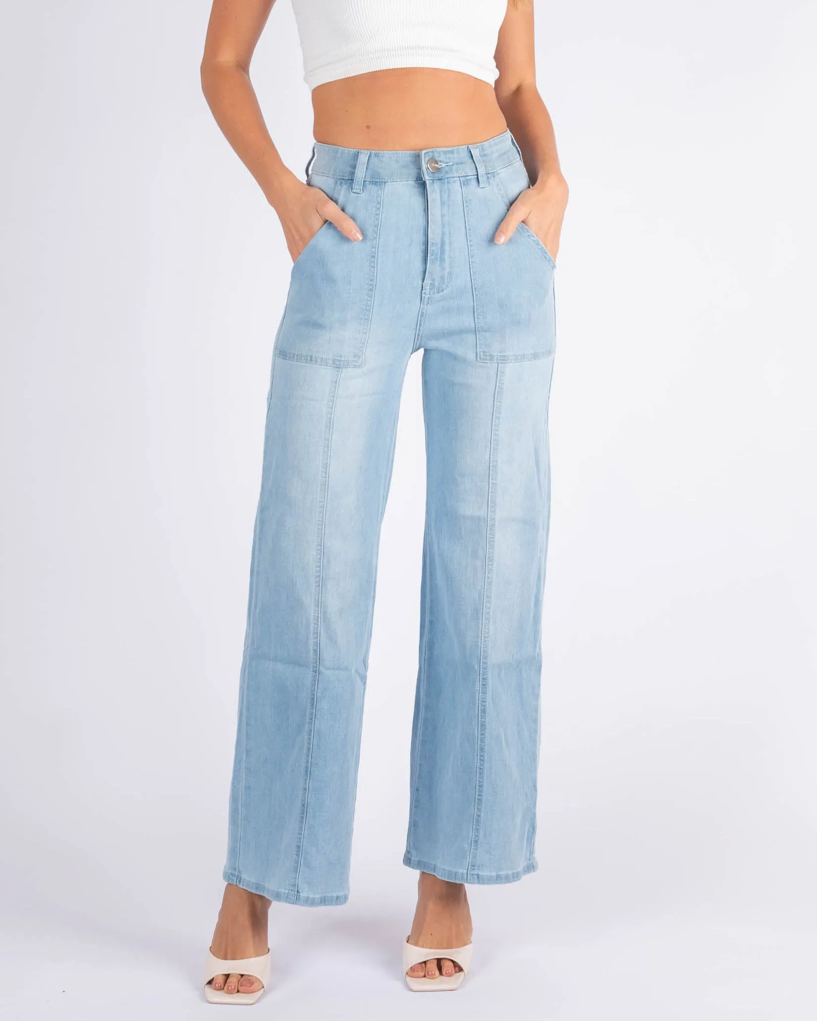 Evie Wide Leg Jeans