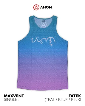 Fatek running singlet (teal) - maxvent