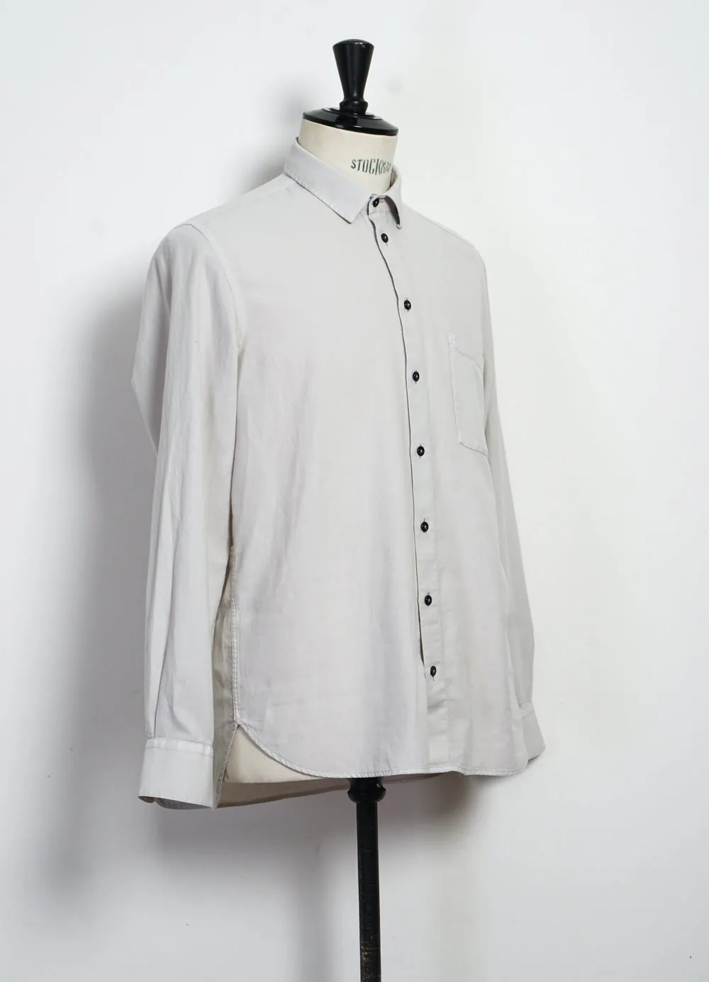 HENNING | Casual Classic Shirt | Fog