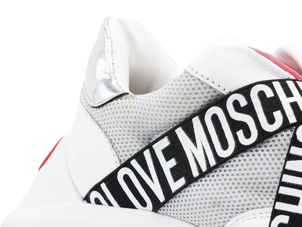 LOVE MOSCHINO Sneaker Running Bianco JA15166G1BIN101A