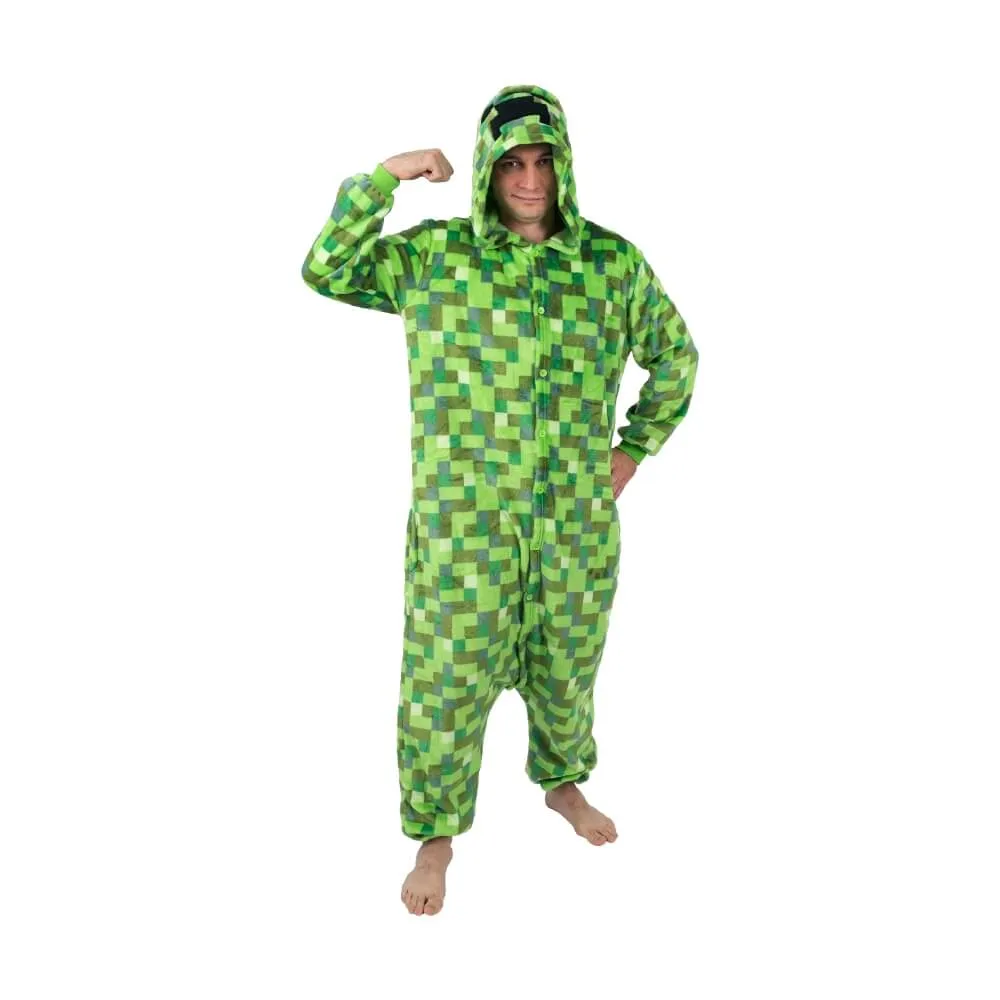 Minecraft Creeper Adult Onesie