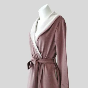 Organic cotton long bathrobe