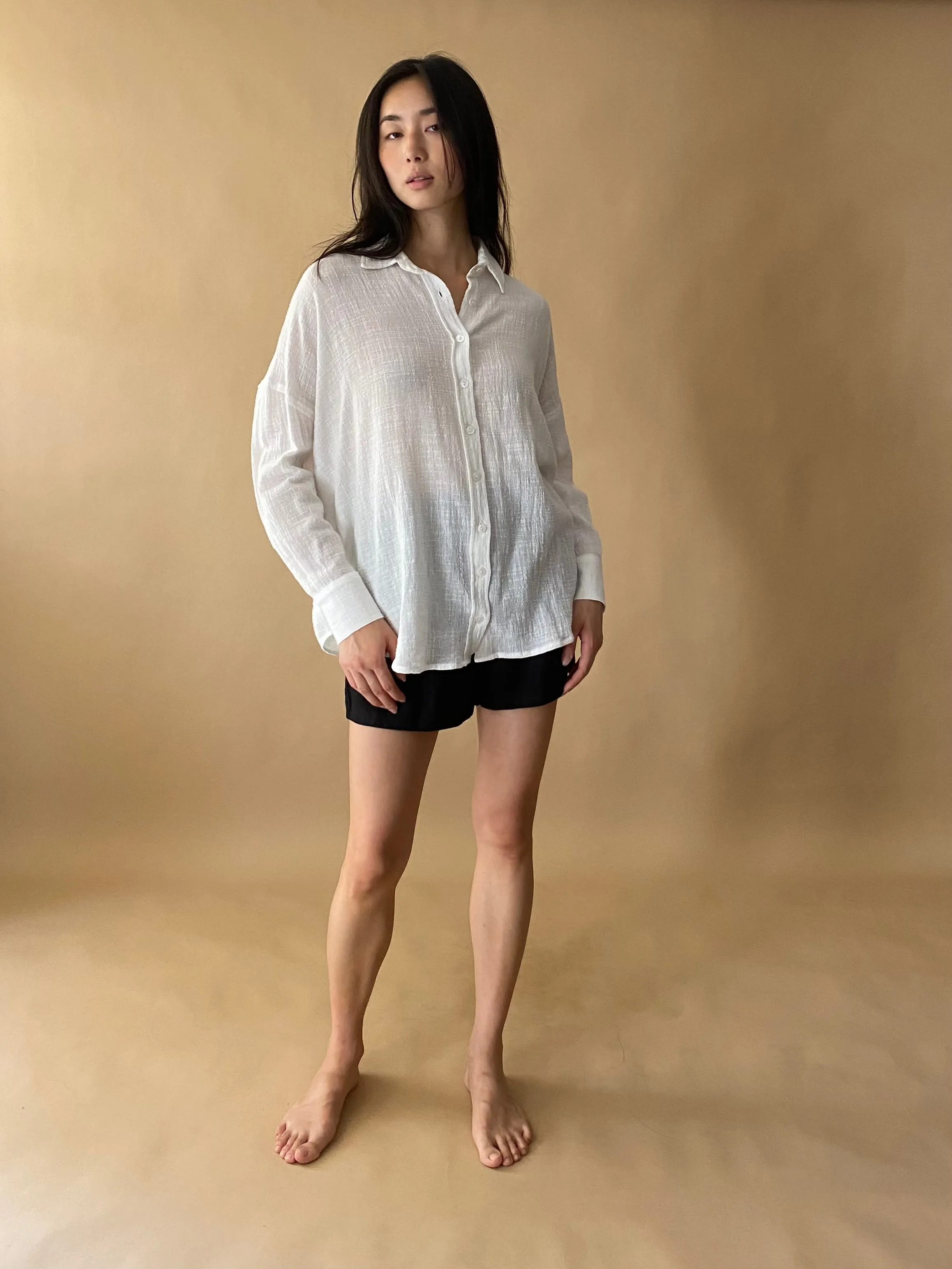 Oversized Cotton Shirt