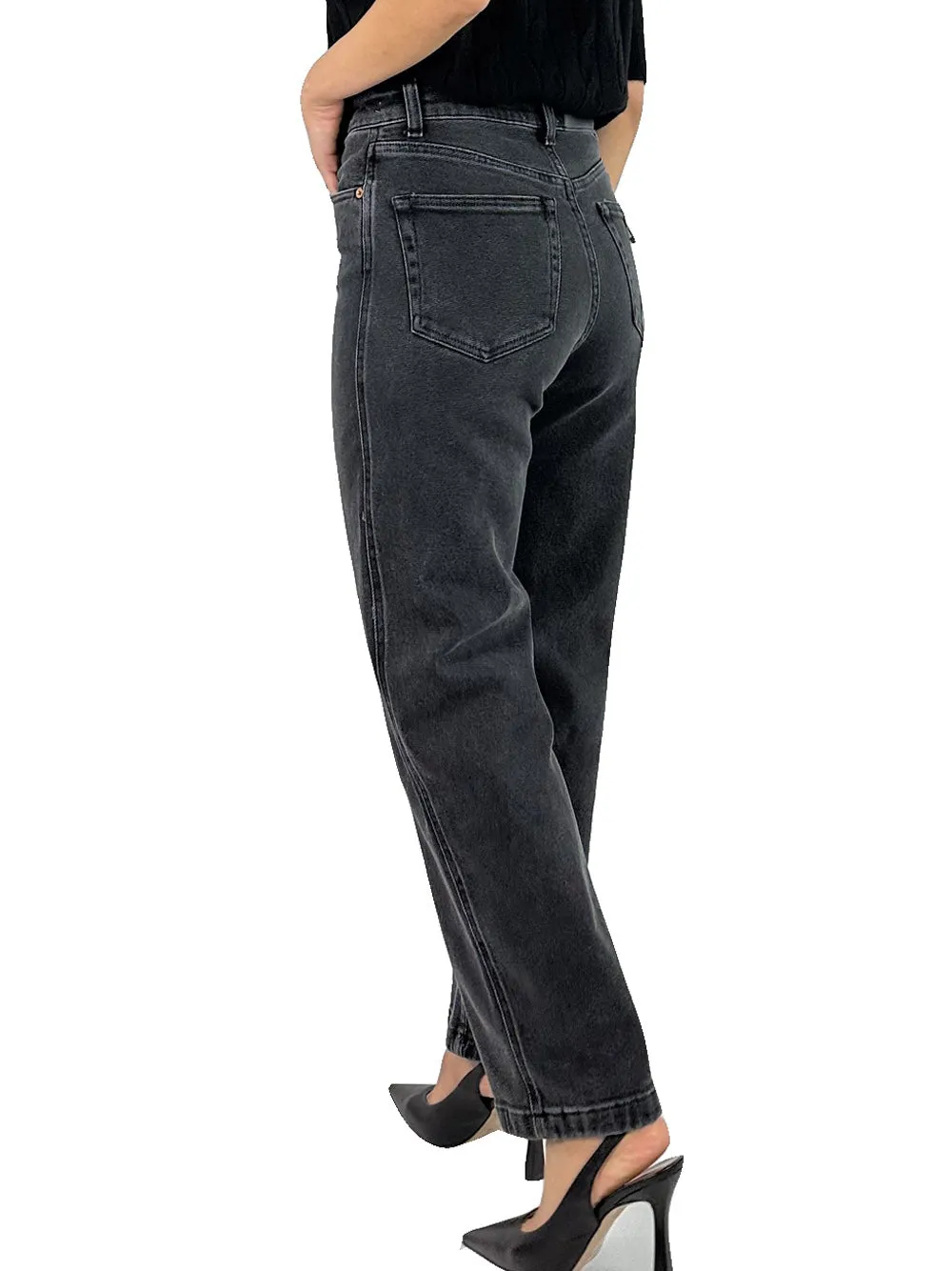 Pantalone Jeans Kate - Nero