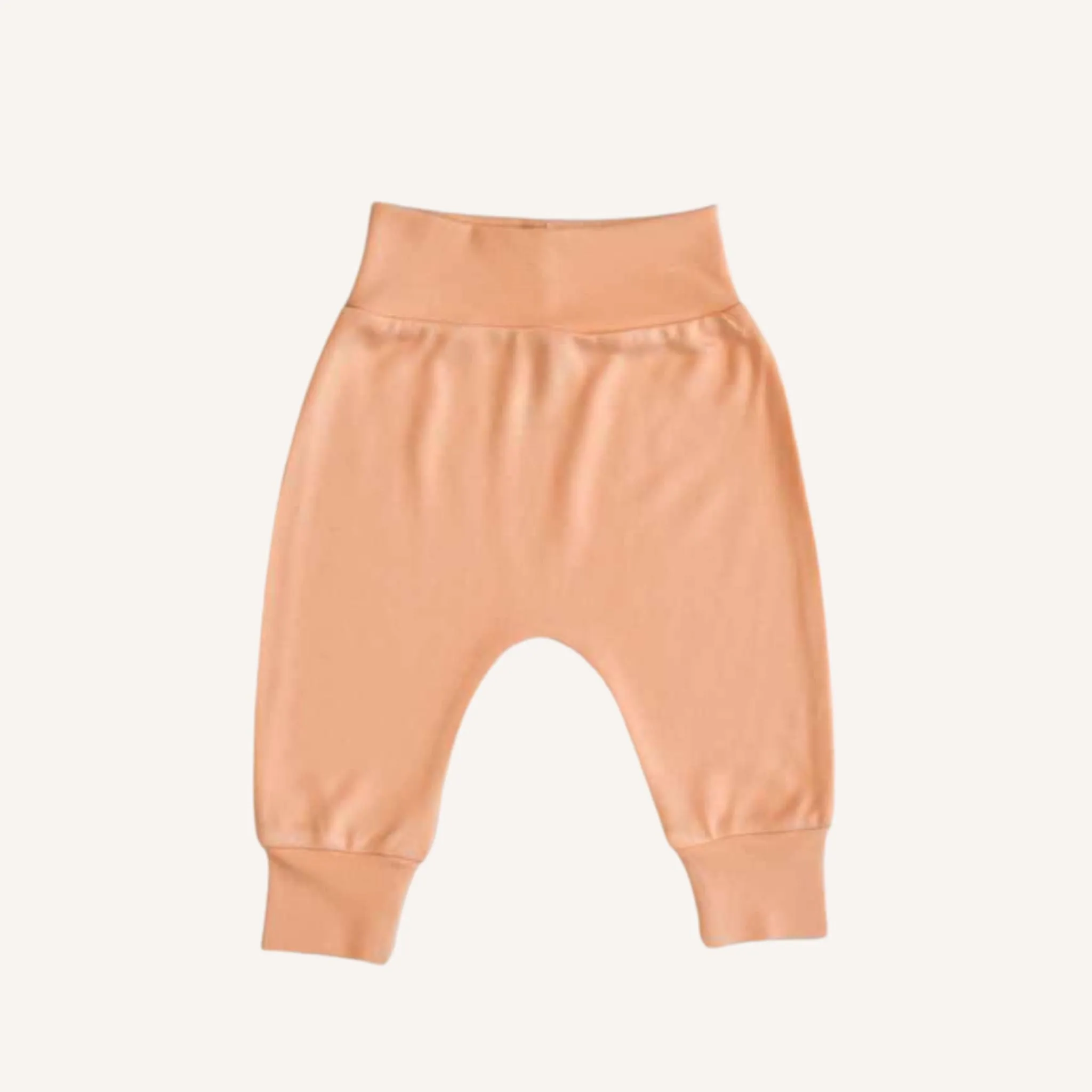 Peach Organic Baby Casual Jogger