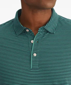 Pima Cotton Striped Polo