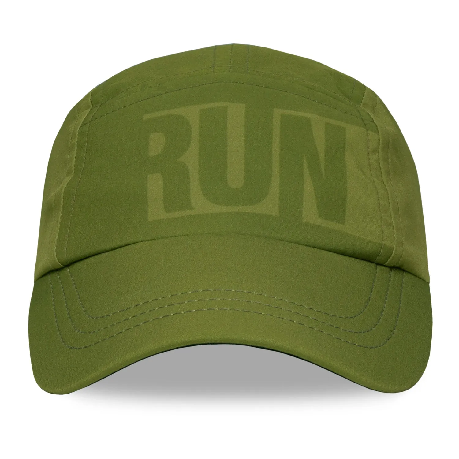 RUN Olive Running Hat