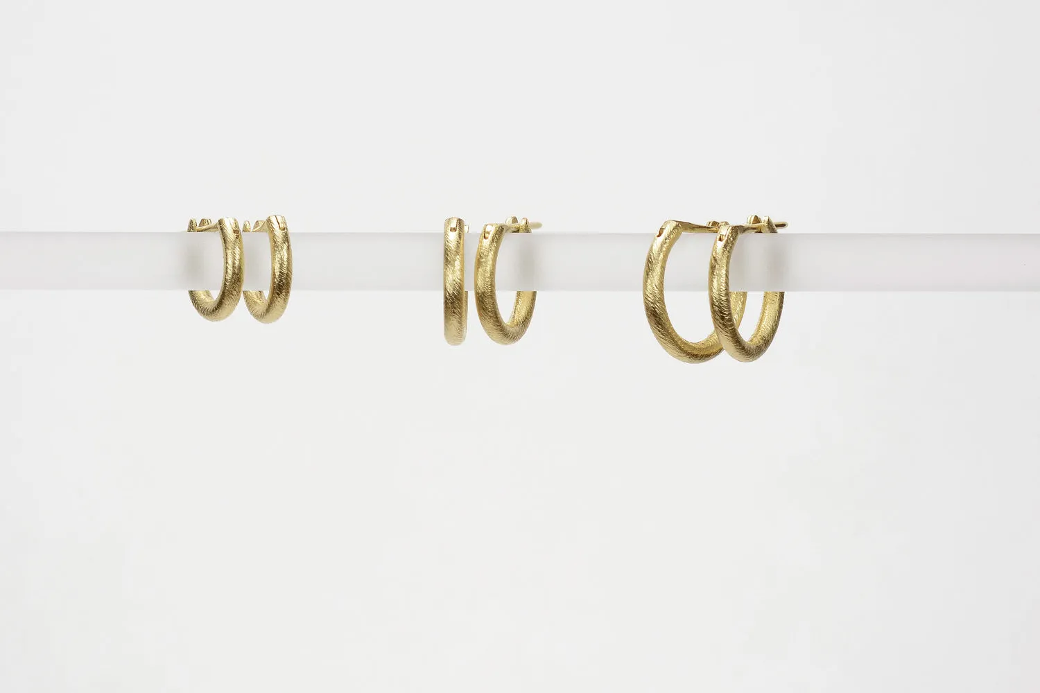 Small Classic Gold Hoops