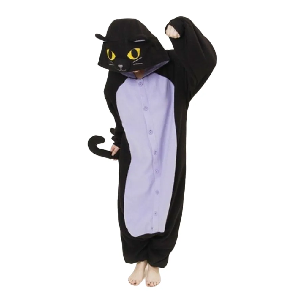 Spooky Black Cat Kids Onesie