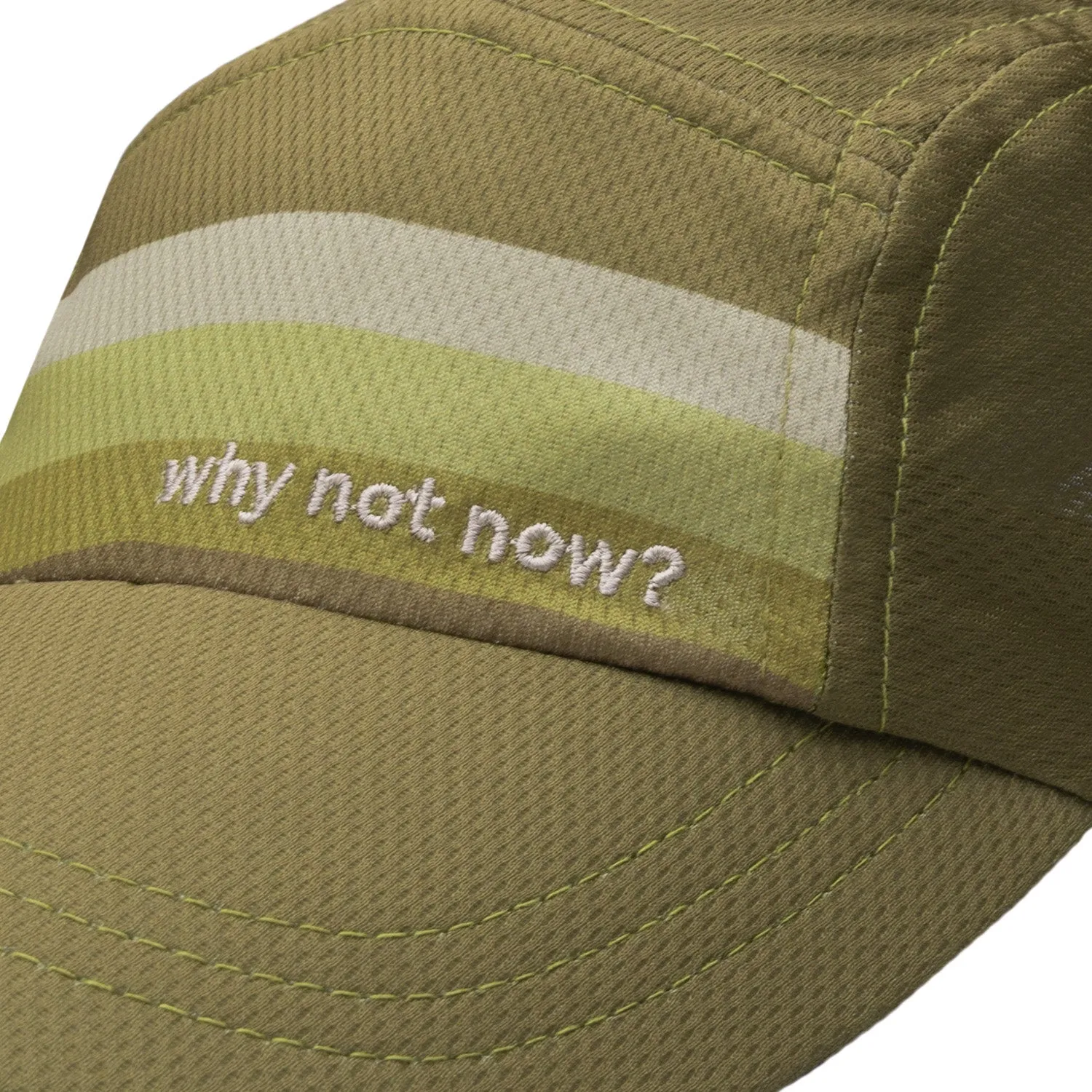 Why Not Now? Running Hat