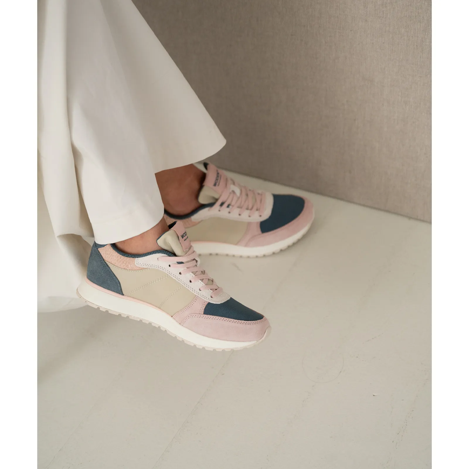 Woden Ronja Sneaker (Women) - Ivory Multi