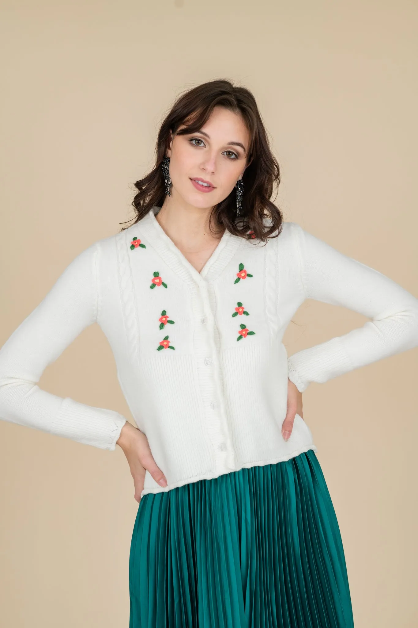 Women Wool Cardigan